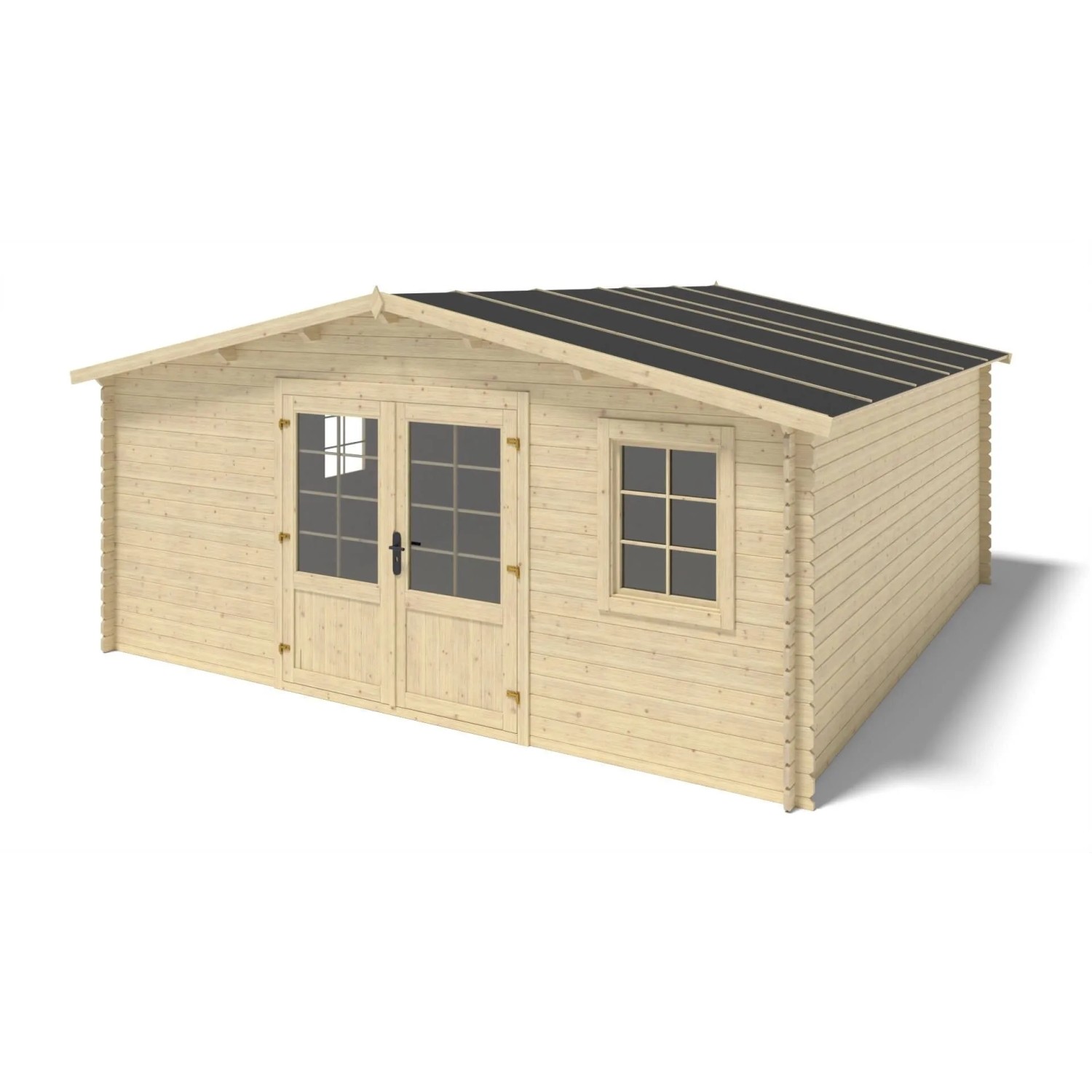 Altanka Gartenhaus   Gerätehaus 25 m2   5x5 m   28 mm   DOM591 günstig online kaufen