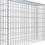 Gabiona Gabione-Anbaukorb Typ 3, 80x100x20 cm, Maschenweite 5x10 cm, Drahtgitter verzinkt.