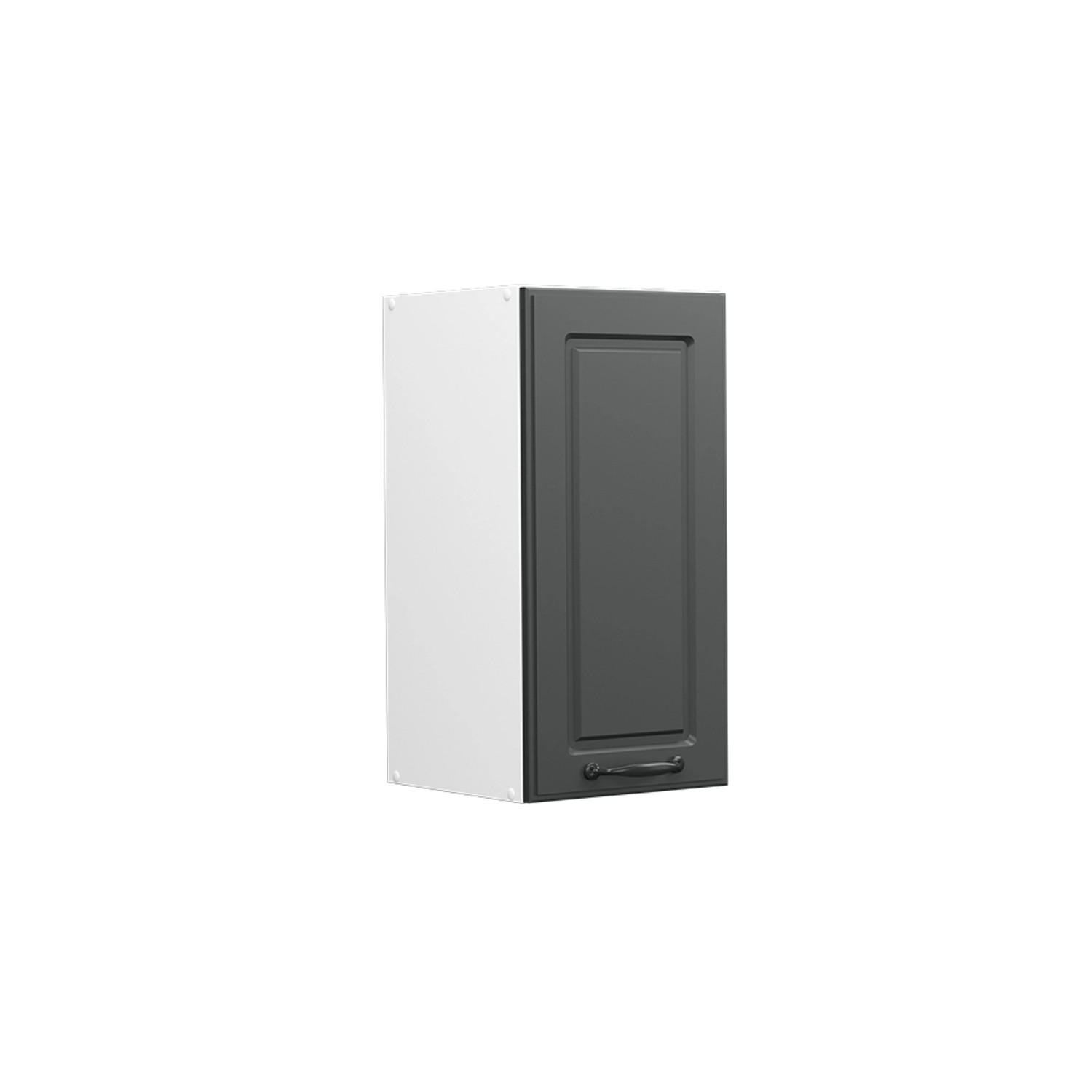 Vicco Hängeschrank R-Line Hängender Küchenschrank Anthrazit Landhaus/Weiß 30 cm