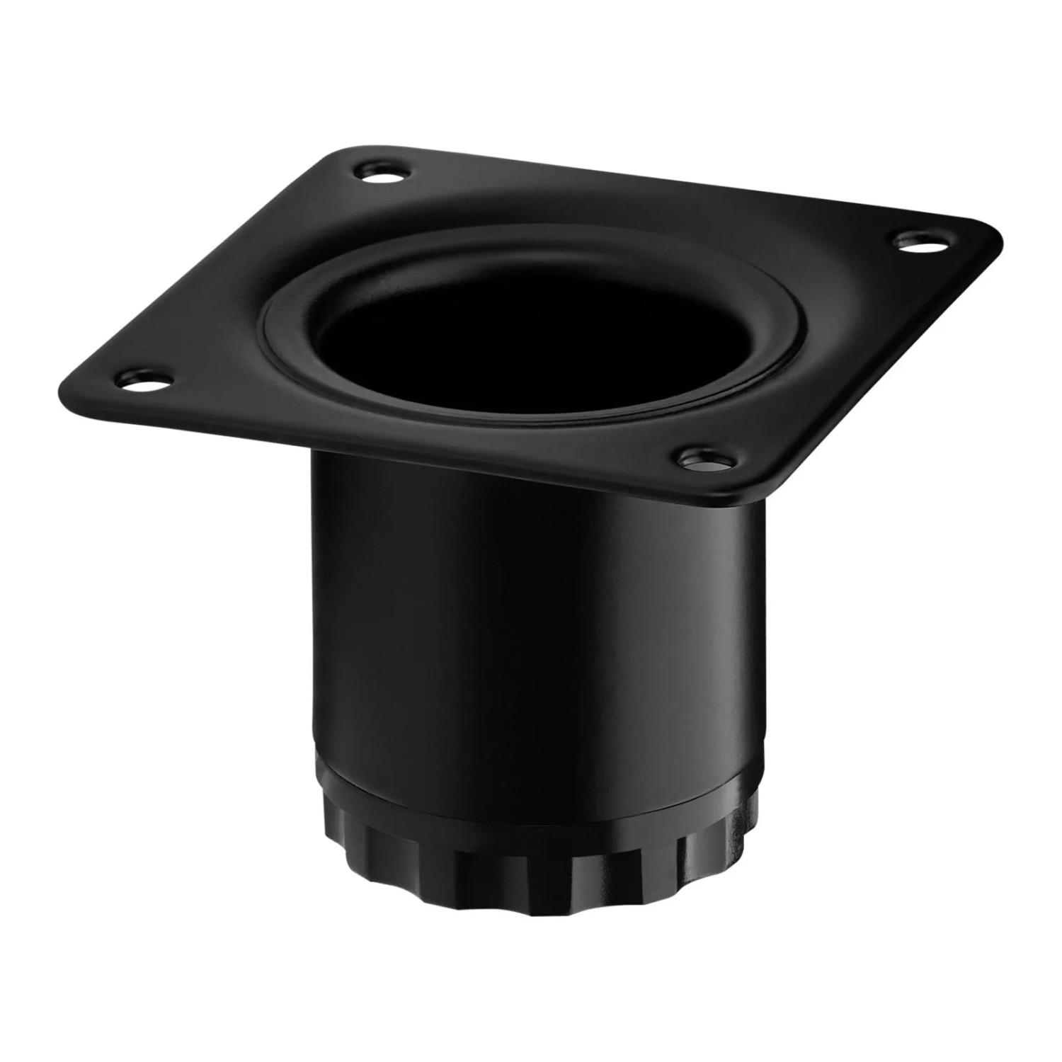 SOTECH Möbelfuß BRAVO Ø40mm Höhe 50 mm Schwarz Matt