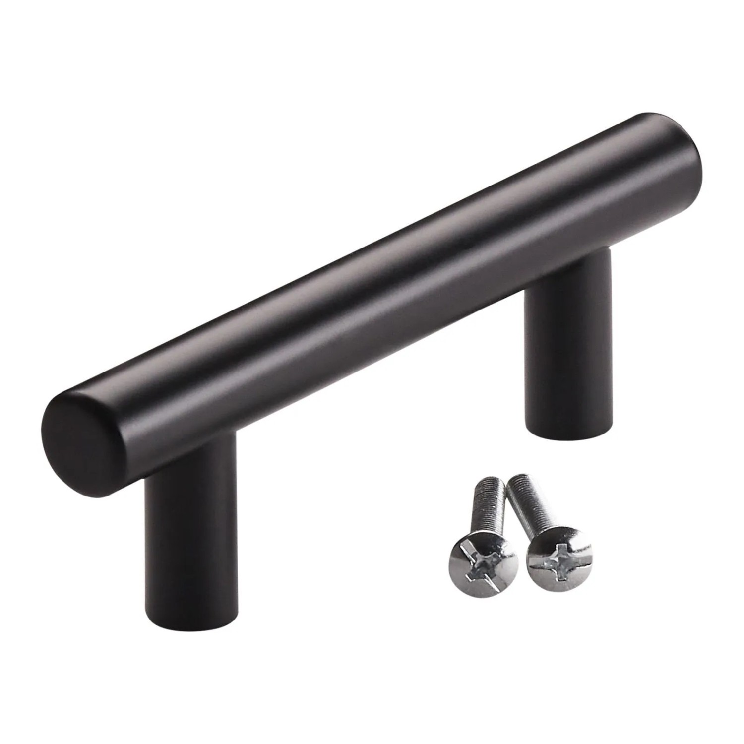 SOTECH Stangengriff G17 BA 64 mm Ø12 mm Edelstahl Schwarz