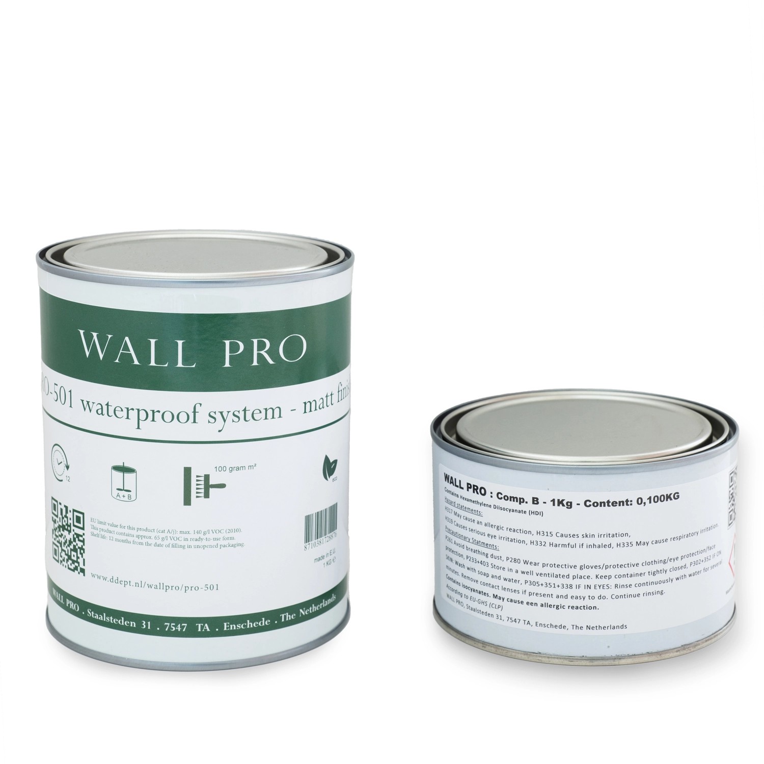 Wallpro  Waterproof System Matt Transparent 1 kg PRO501 günstig online kaufen