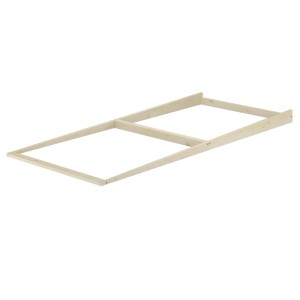 Heller Keilrahmen aus unbehandeltem Fichtenholz zur Kopfteilerhöhung. Ideal für Lattenroste, 100 cm breit.