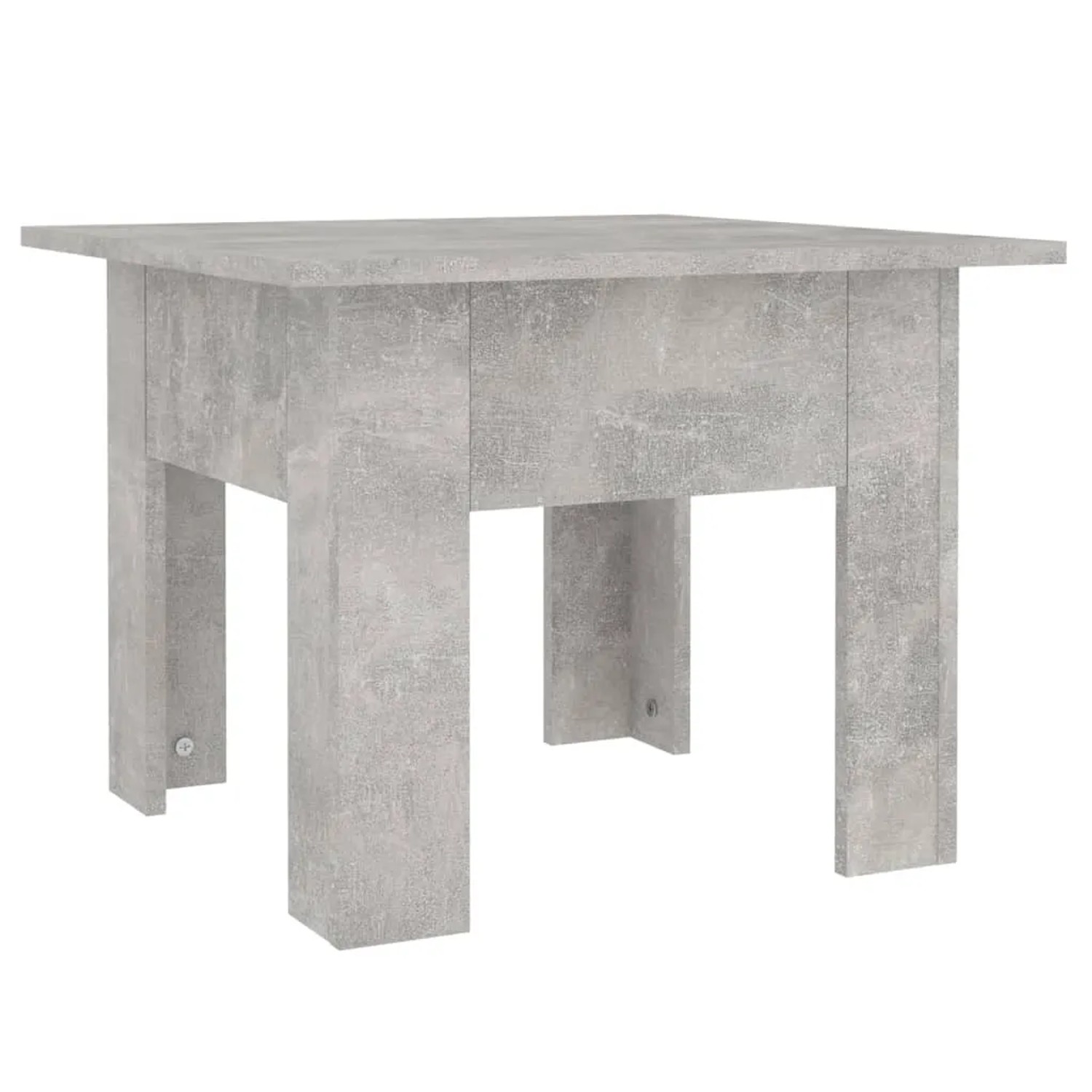 vidaXL Couchtisch Betongrau 55x55x42 cm Holzwerkstoff 810239