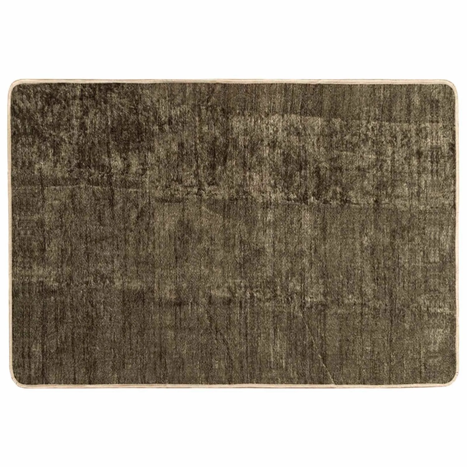 vidaXL Teppichläufer MARSA Waldgrün 150 x 100 cm Polyester und PVC 42023148