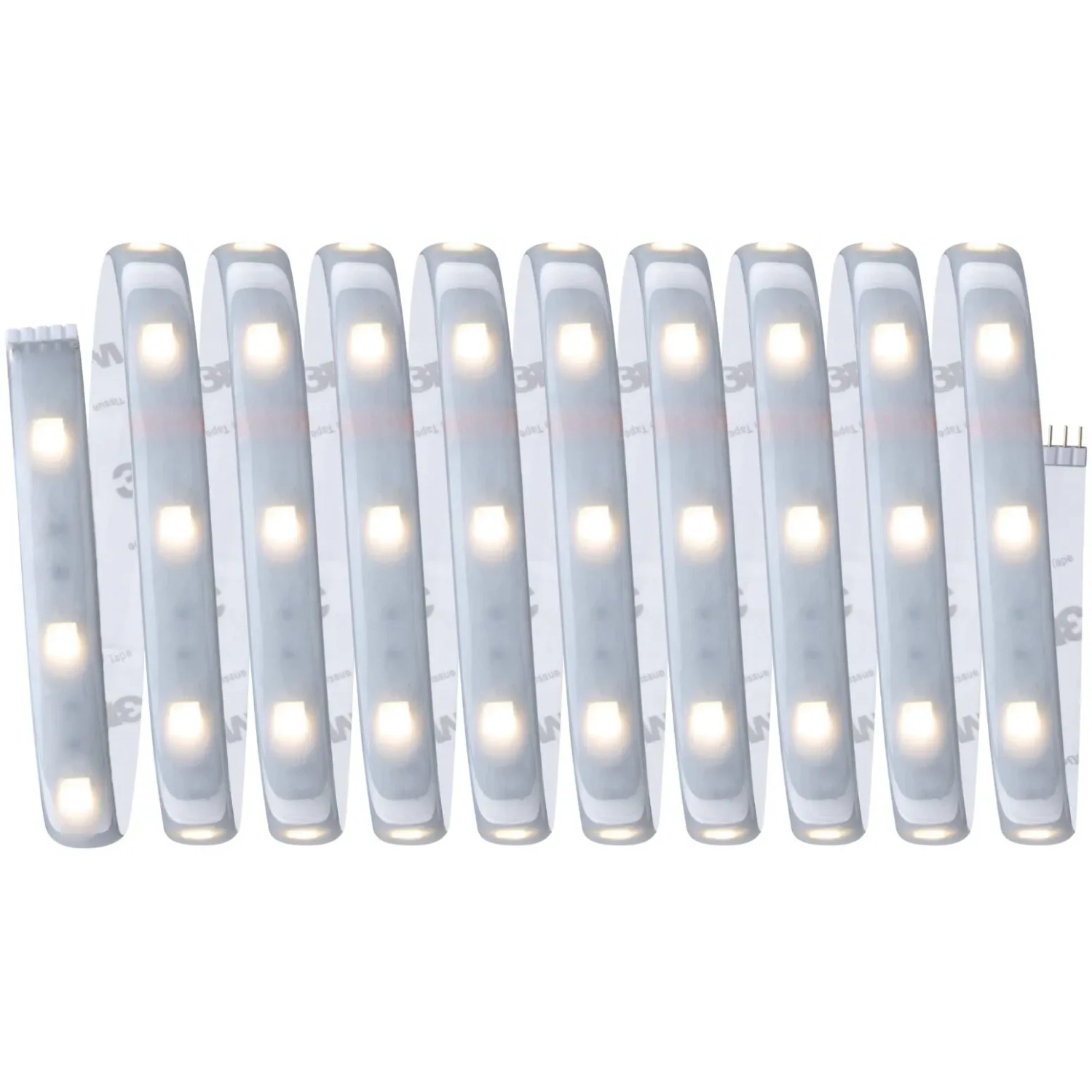 Aufgerollter Paulmann MaxLED 250 RGBW LED-Streifen, 3m, mit Smart Home Zigbee System.
