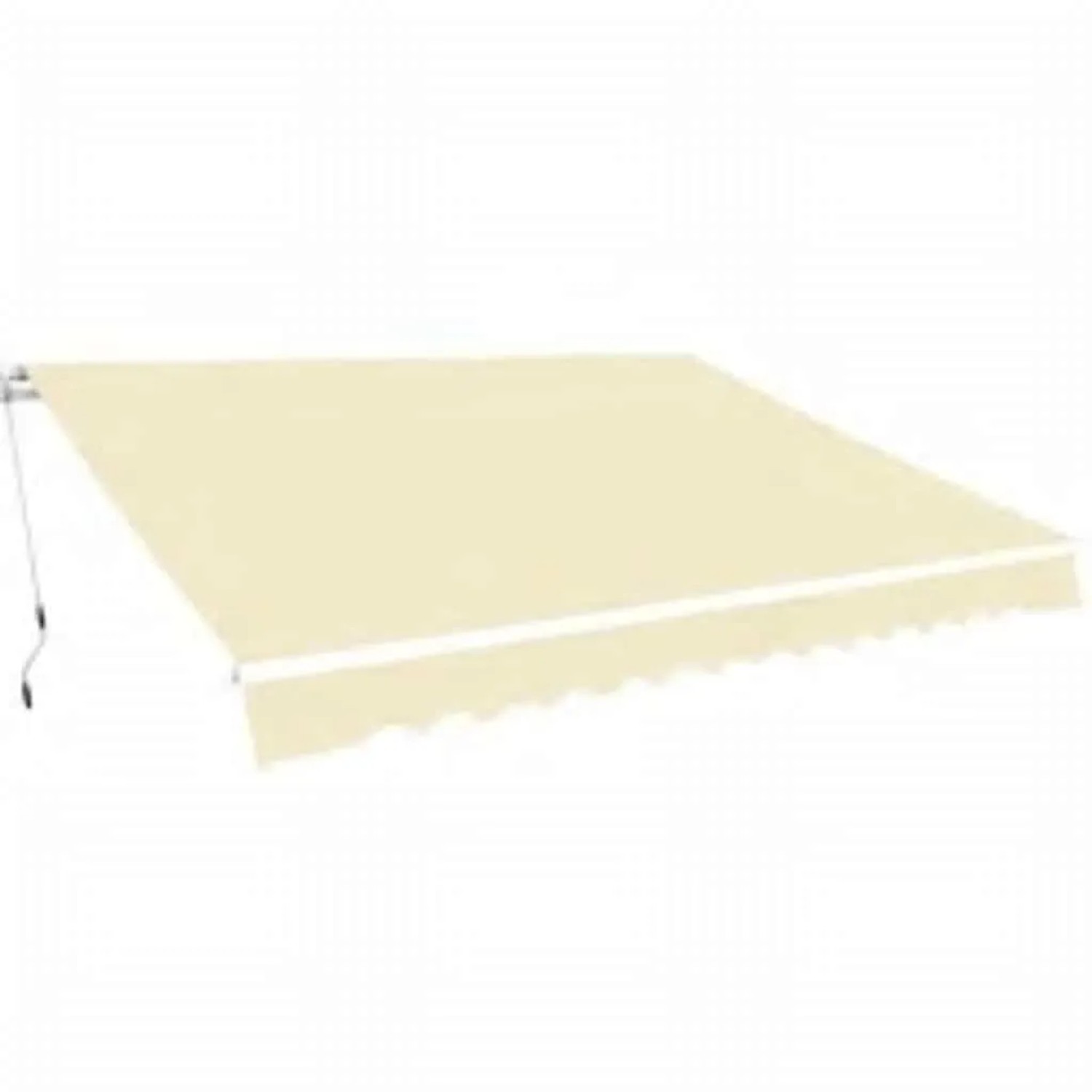 Furnicato Gelenkarmmarkise 600 Cm Cremeweiß