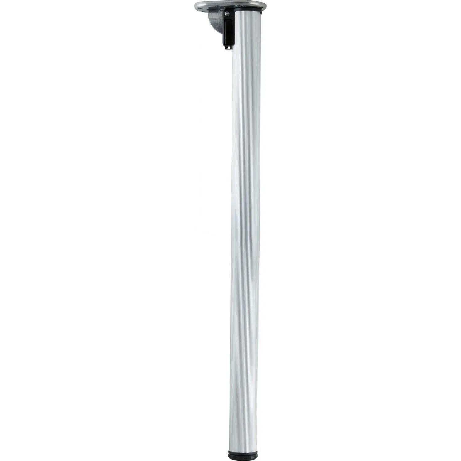 vasalat Set Camar Tischbein klappbar Höhenverstellbar Alu Silber Gerillt 705-735 mm