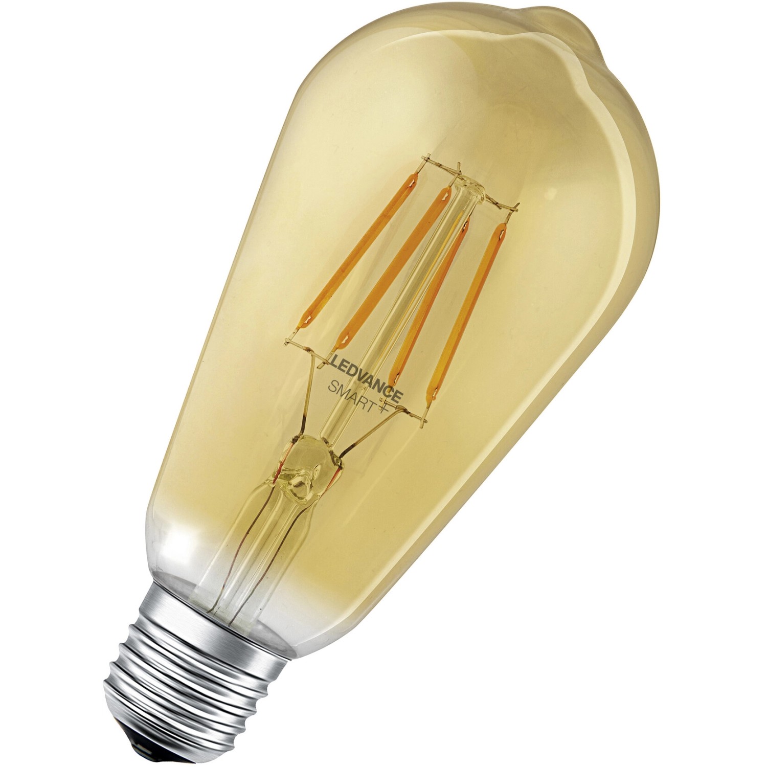 Ledvance Smart+ Leuchtmittel Wifi Filament Edison E27/6 W Gold