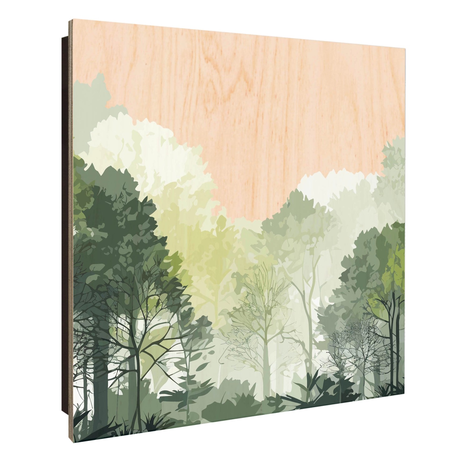 Banjado Großer Schlüsselkasten Holz 30x30cm Schwarz Scharnier Links 50 Hake günstig online kaufen
