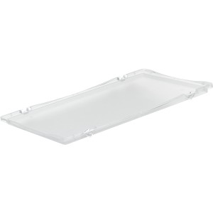 Transparenter Scharnierdeckel 60x40 cm für Eurobox-System Aufbewahrungsboxen.