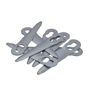 Stihl Kunststoffmesser-Set, 8-teilig, für PolyCut 2-2 und 3-2. Zubehör für Rasentrimmer.