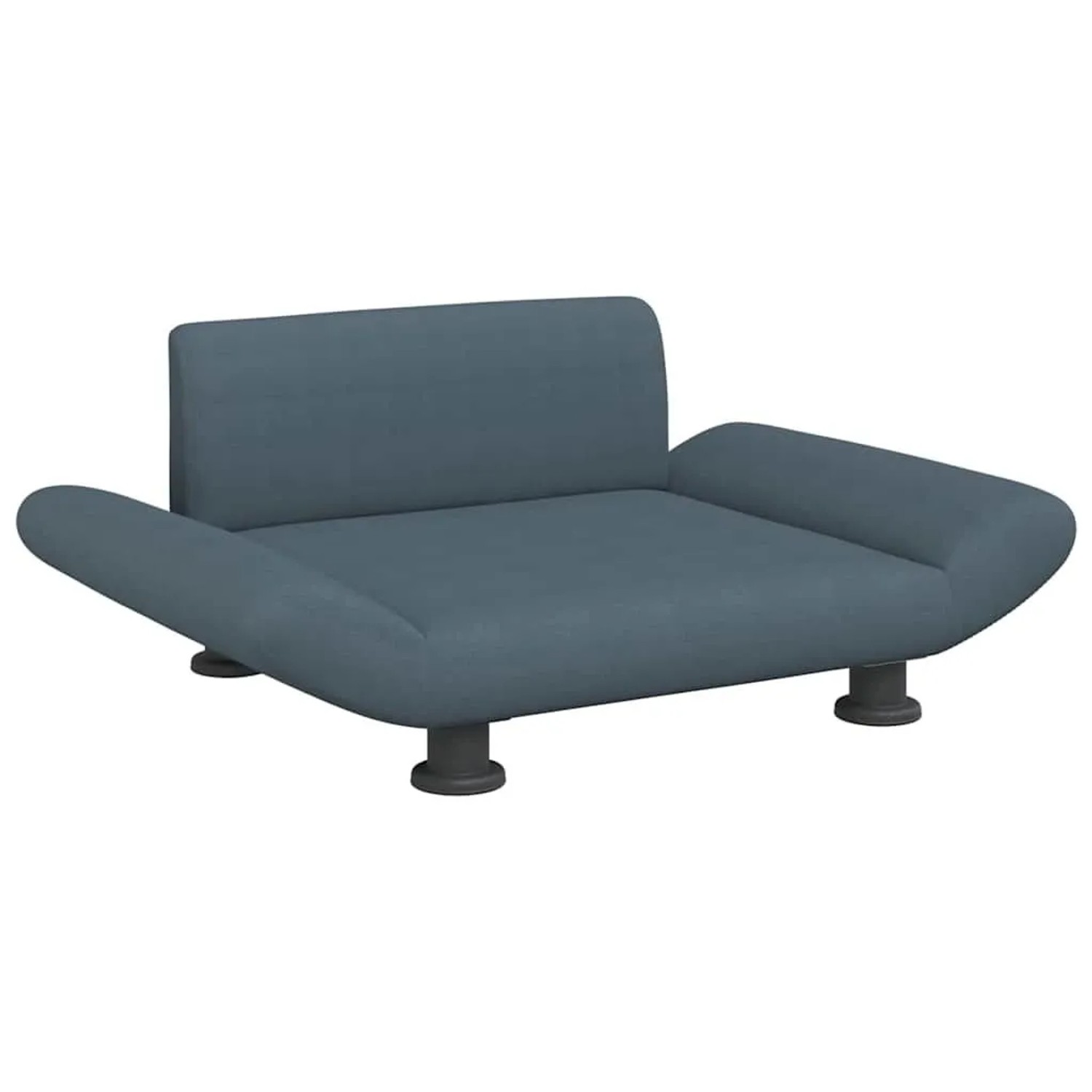 vidaXL Hundebett Dunkelgrau 70x45x28 cm Stoff 171997