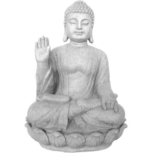 60 cm Tian Tan Buddha Deko-Figur aus Polyresin für den Garten.