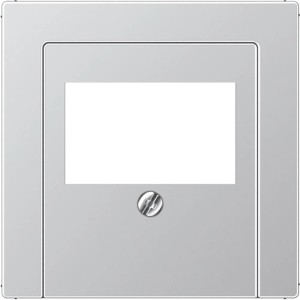 Jung TAE-Abdeckung A500 Alu für Telefondose, Aluminium