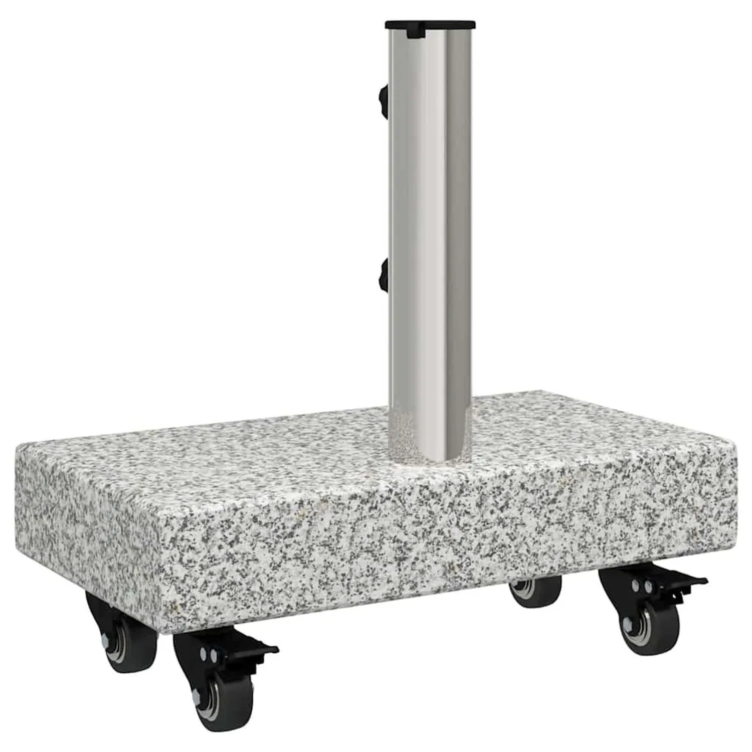 vidaXL Sonnenschirmständer Grau 45 x 25 x 45 cm Granit 42006585_7