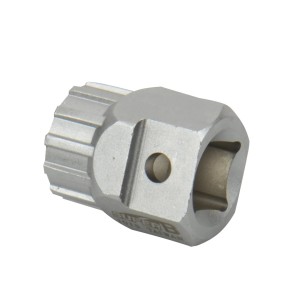 Fischer Zahnkranz-Abzieher für Shimano Hyperglide Kassetten, silbernes Fahrradwerkzeug.