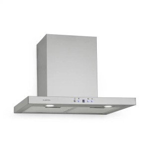 Klarstein Limelight Dunstabzugshaube, 60cm, Edelstahl, silberne Wandhaube mit LED-Touch-Panel.