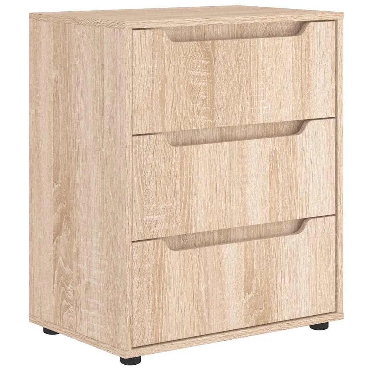 vidaXL Sideboard VISNES Sonoma-Eiche 60x40x73 cm Holzwerkstoff 4108287