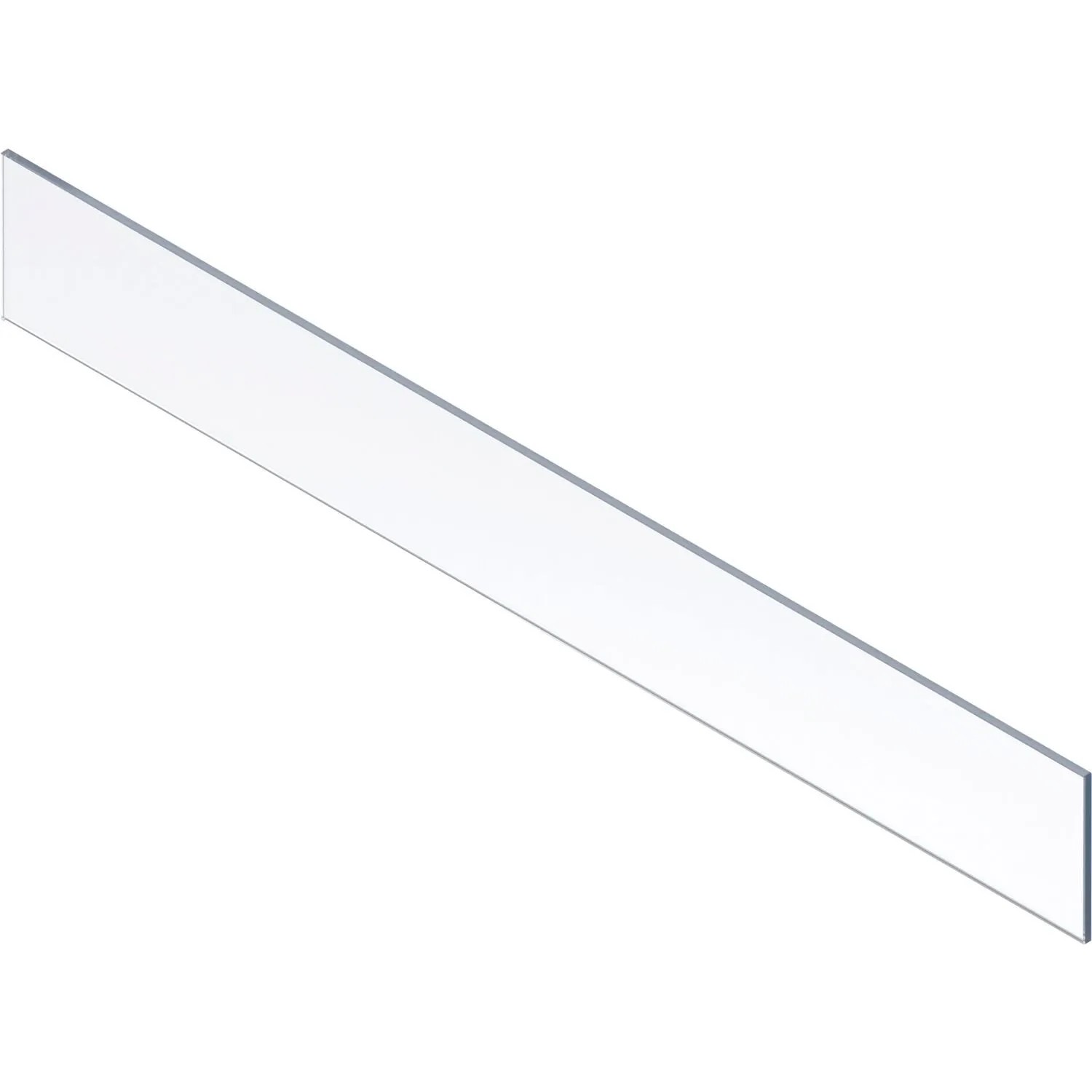 Blum Einschubelement Merivobox Vorne Höhe 142,5 mm Korpusbreite 1.200 mm Glas Klar