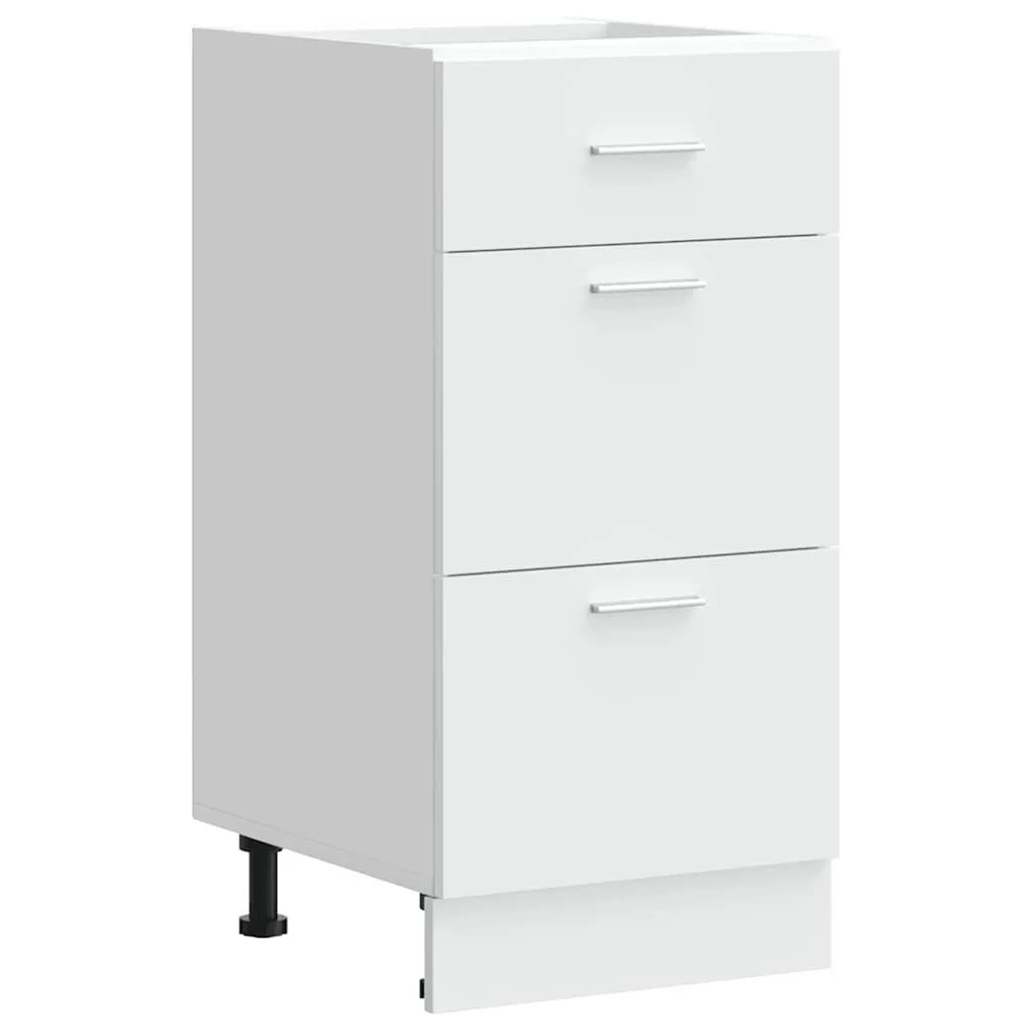 vidaXL Unterschrank Lyon Weiß 40x46x81,5 cm Holzwerkstoff 854211