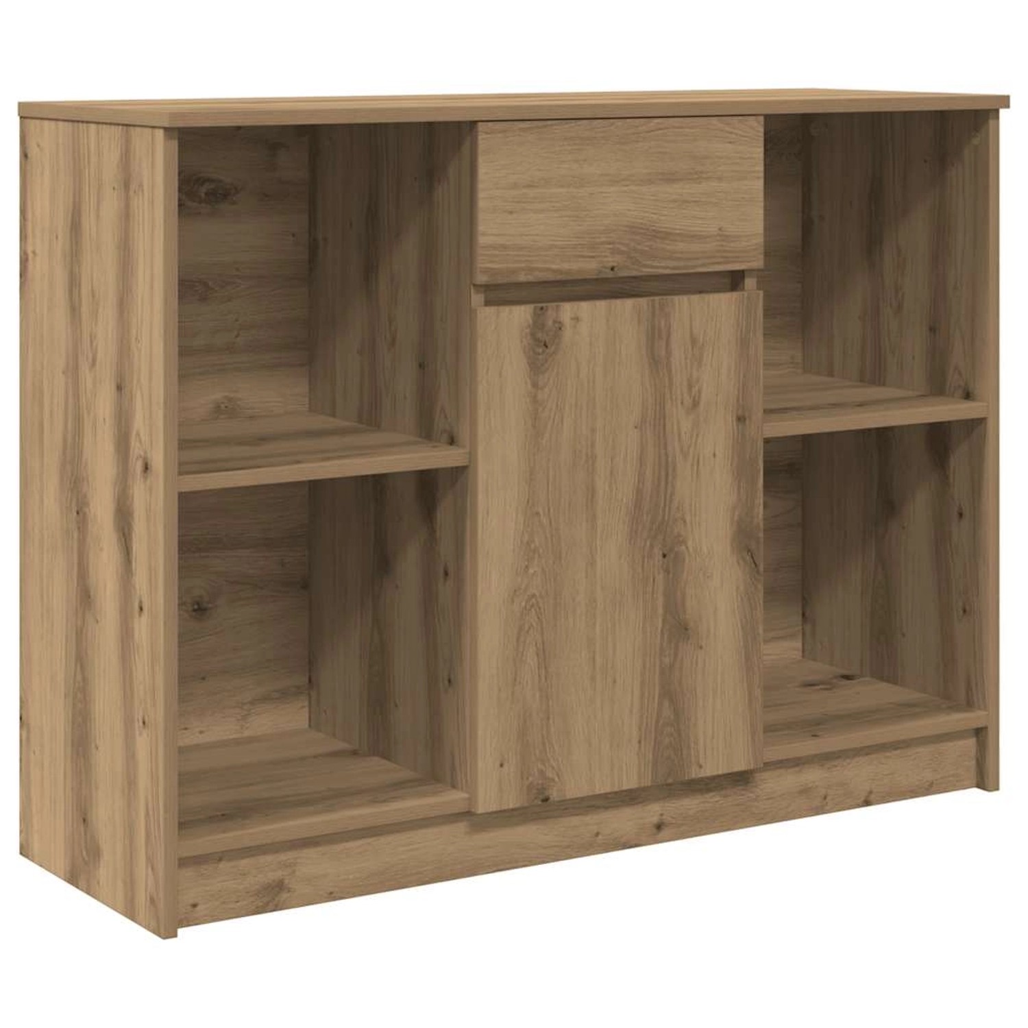 vidaXL Sideboard mit Schublade Artisan-Eiche 101x35x76cm Holzwerkstoff 8615 günstig online kaufen