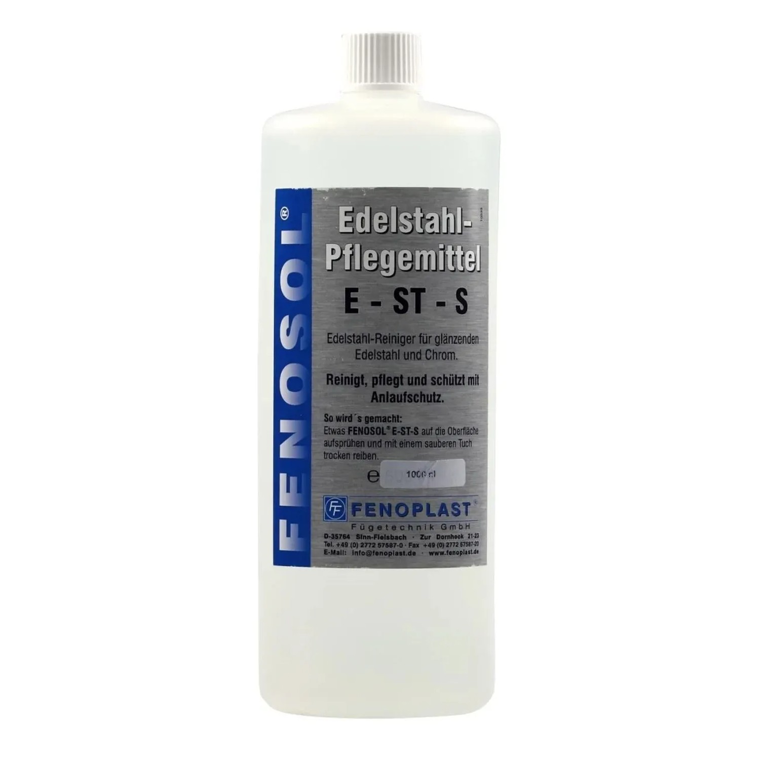 Fenoplast Fenosol Edelstahlreiniger E-St-S 1.000 ml Pflegereiniger