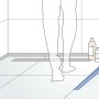 Dural Gefällekeil Shower-GK 100-SF, 98 cm, rechts, für bodengleiche Dusche mit Fliesenschiene.