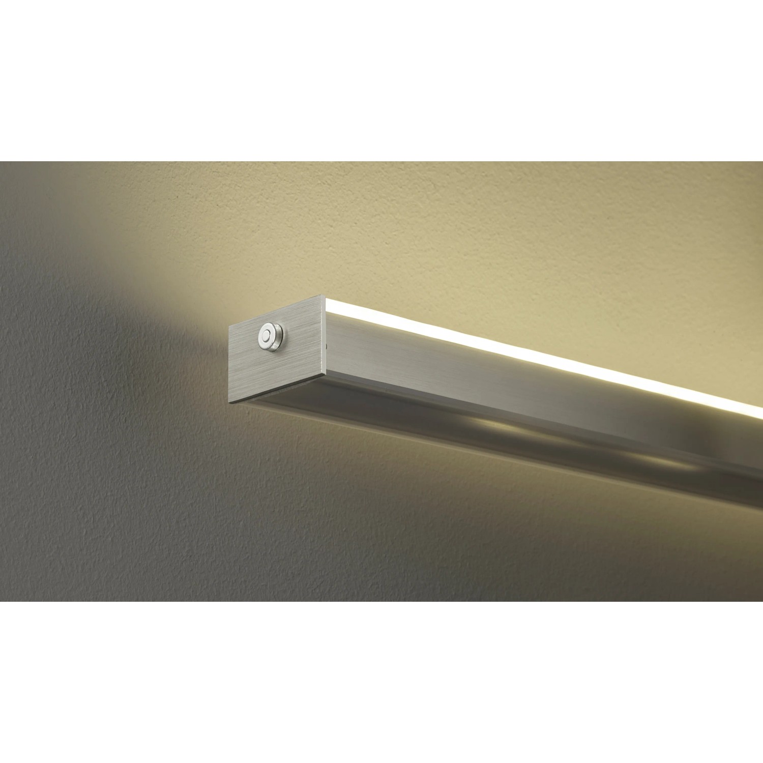 Moderne LED-Pendelleuchte Vitan von Fischer & Honsel, Nickel, 18 W, dimmbar, Lichtfarbe einstellbar.