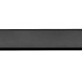 Schwarze Schöner Wohnen Teleskop-Duschschiene Jete, ausziehbar von 75-125 cm.