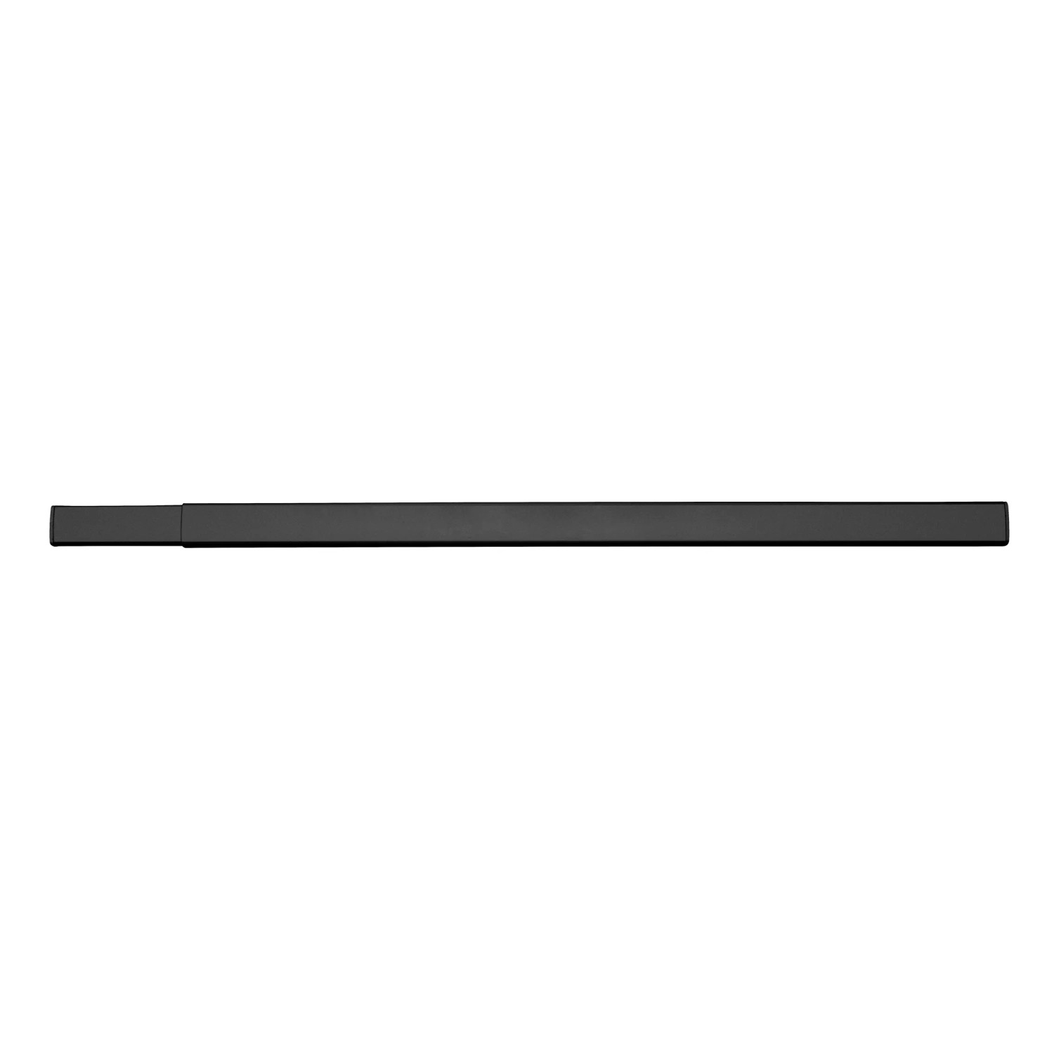 Schwarze Schöner Wohnen Teleskop-Duschschiene Jete, ausziehbar von 75-125 cm.