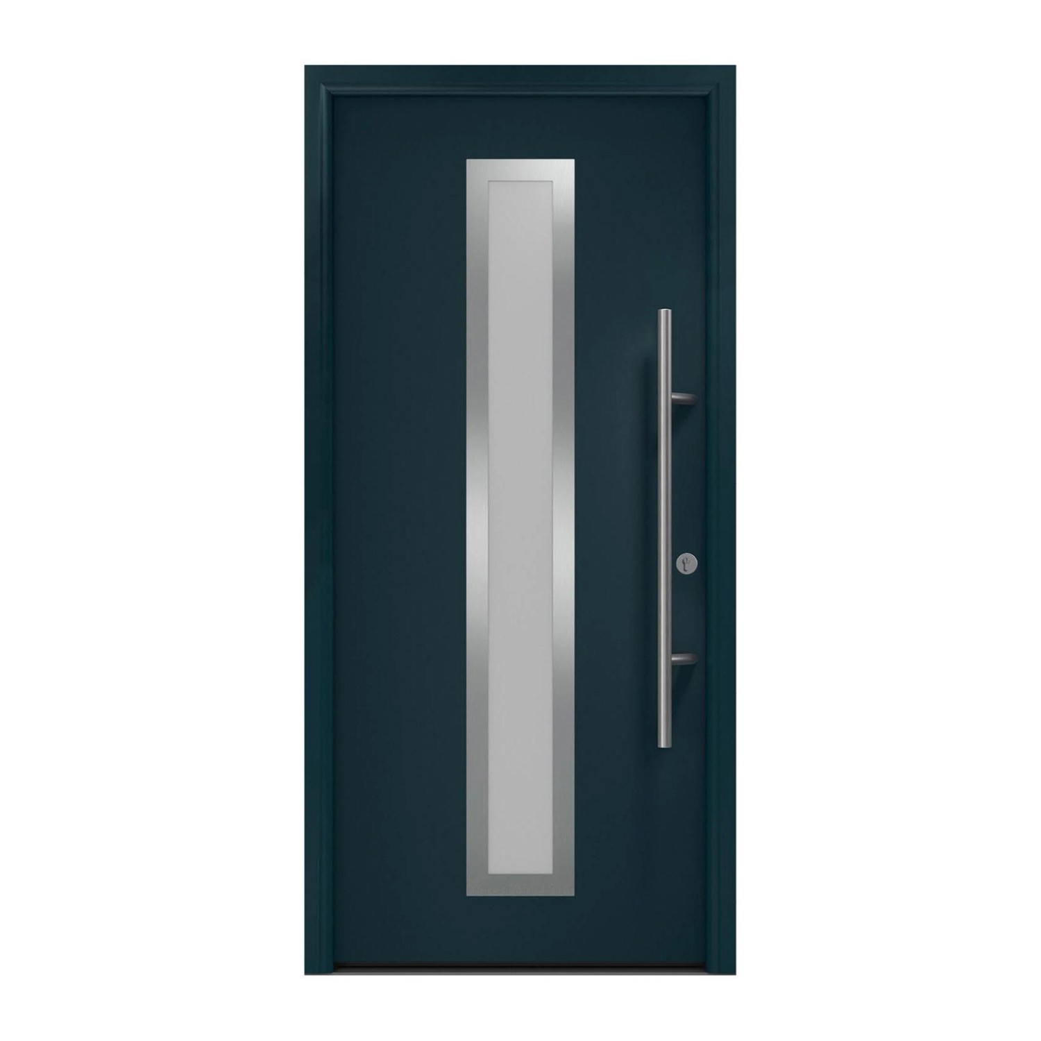 EcoStar Haustür Isopro Secur IPS 700S Anthrazitgrau 110 cm x 210 cm DIN R günstig online kaufen