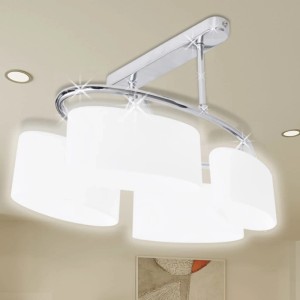 vidaXL Beleuchtung Decken Leuchte Lampe Deckenlampe 4 x E14 240988