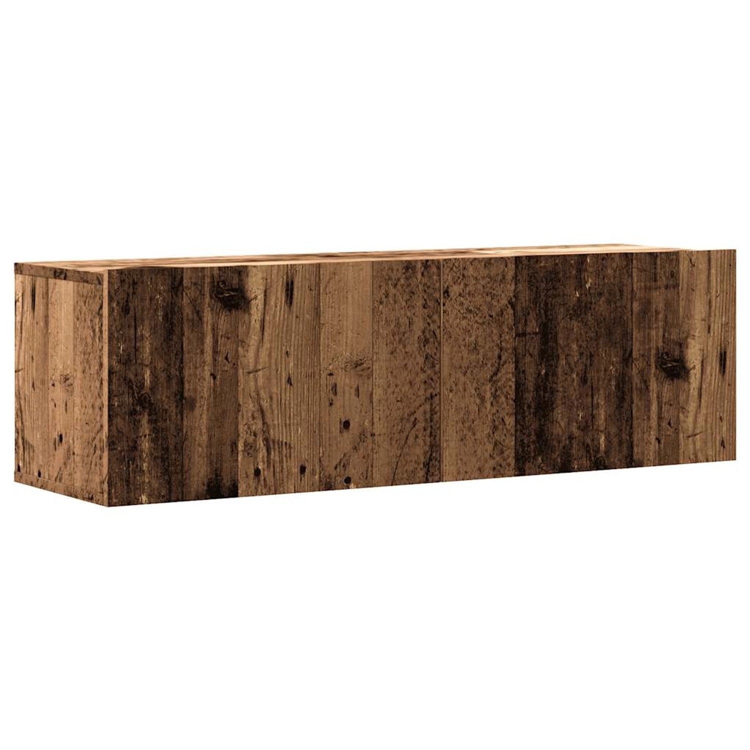 vidaXL TV-Wandschrank Altholz-Optik 100x30x30 cm Holzwerkstoff 856018 günstig online kaufen