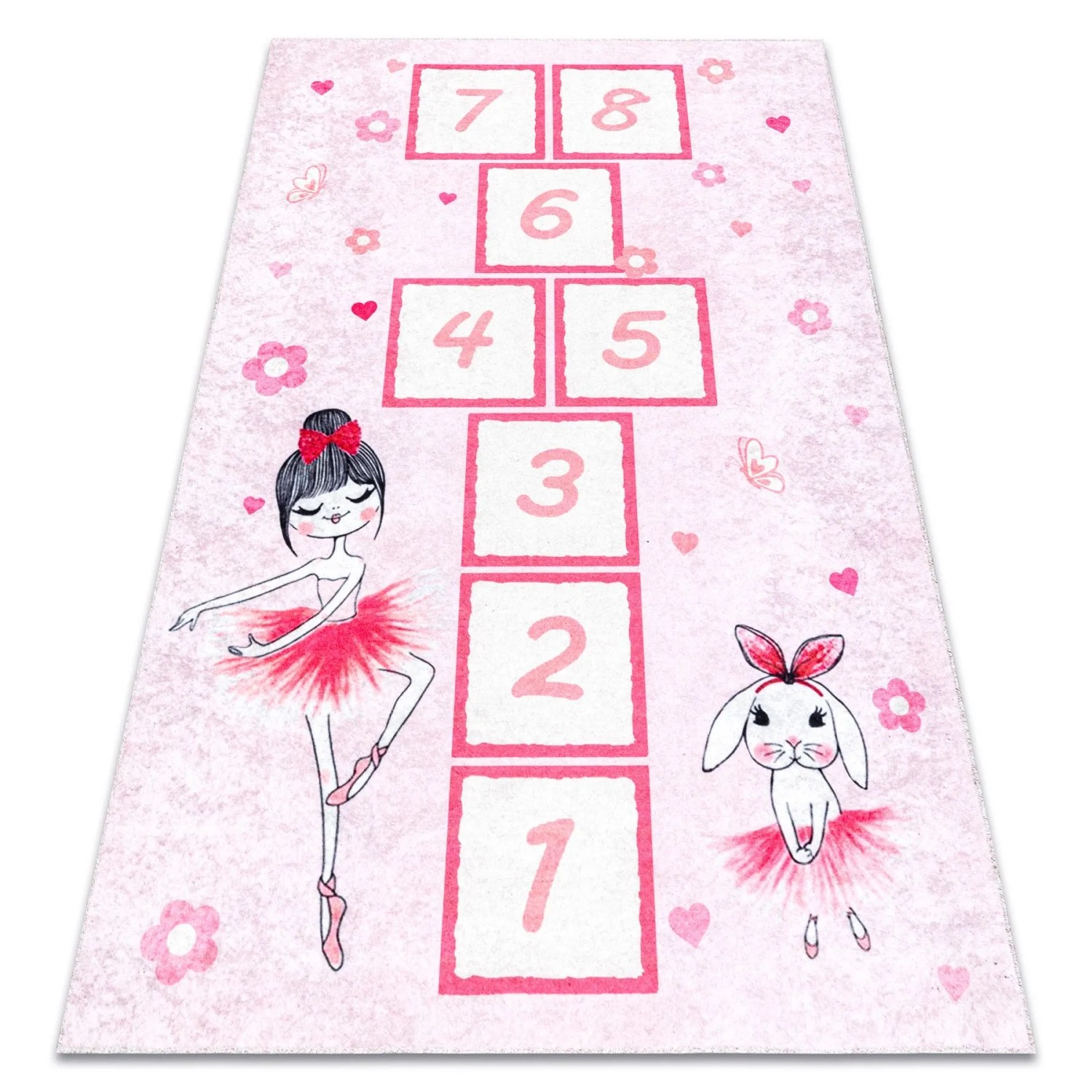 RugsX Teppich Junior VG18048 Rosa 200cm 290cm