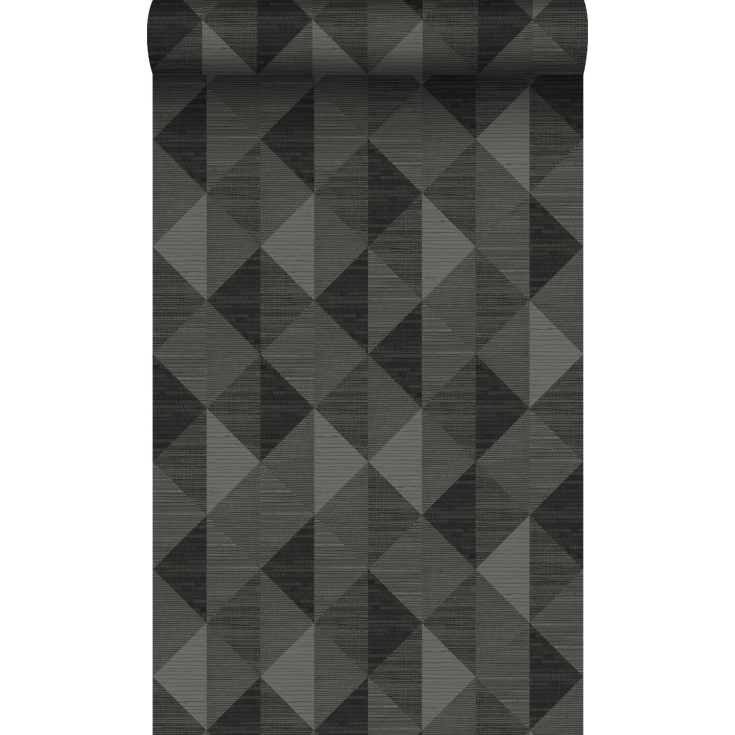 Origin Luxury Wallcoverings Tapete 3D Grasmuster Antrazitgrau 50 X 900 Cm 3 günstig online kaufen