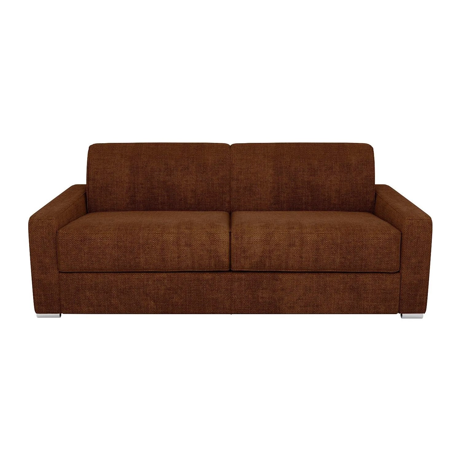 Vente-unique Schlafsofa Calito Terracotta 194 cm