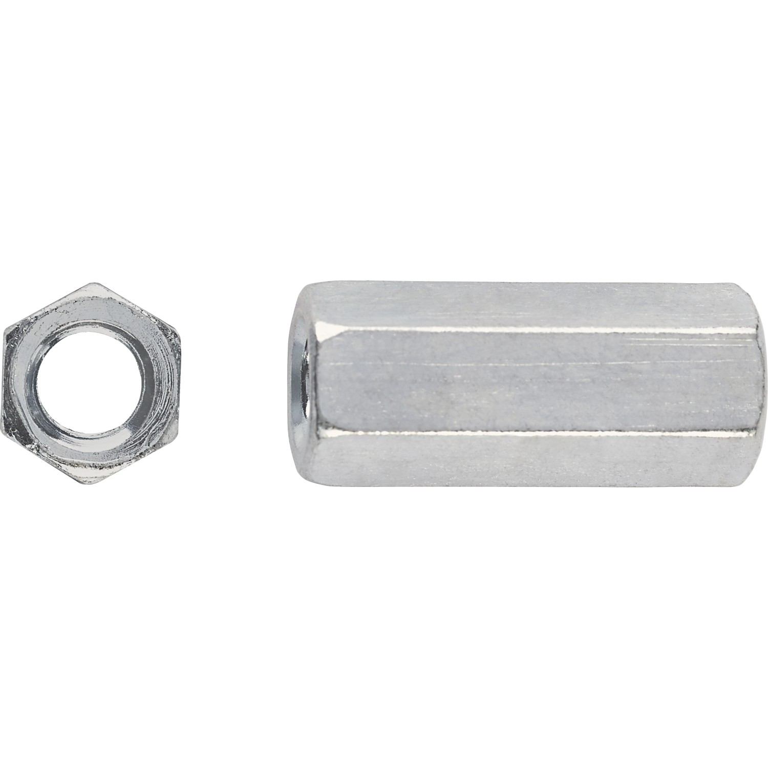 Verbindungsmutter M10 x 30 mm Außensechskant 17 mm Edelstahl A2 5 Stück