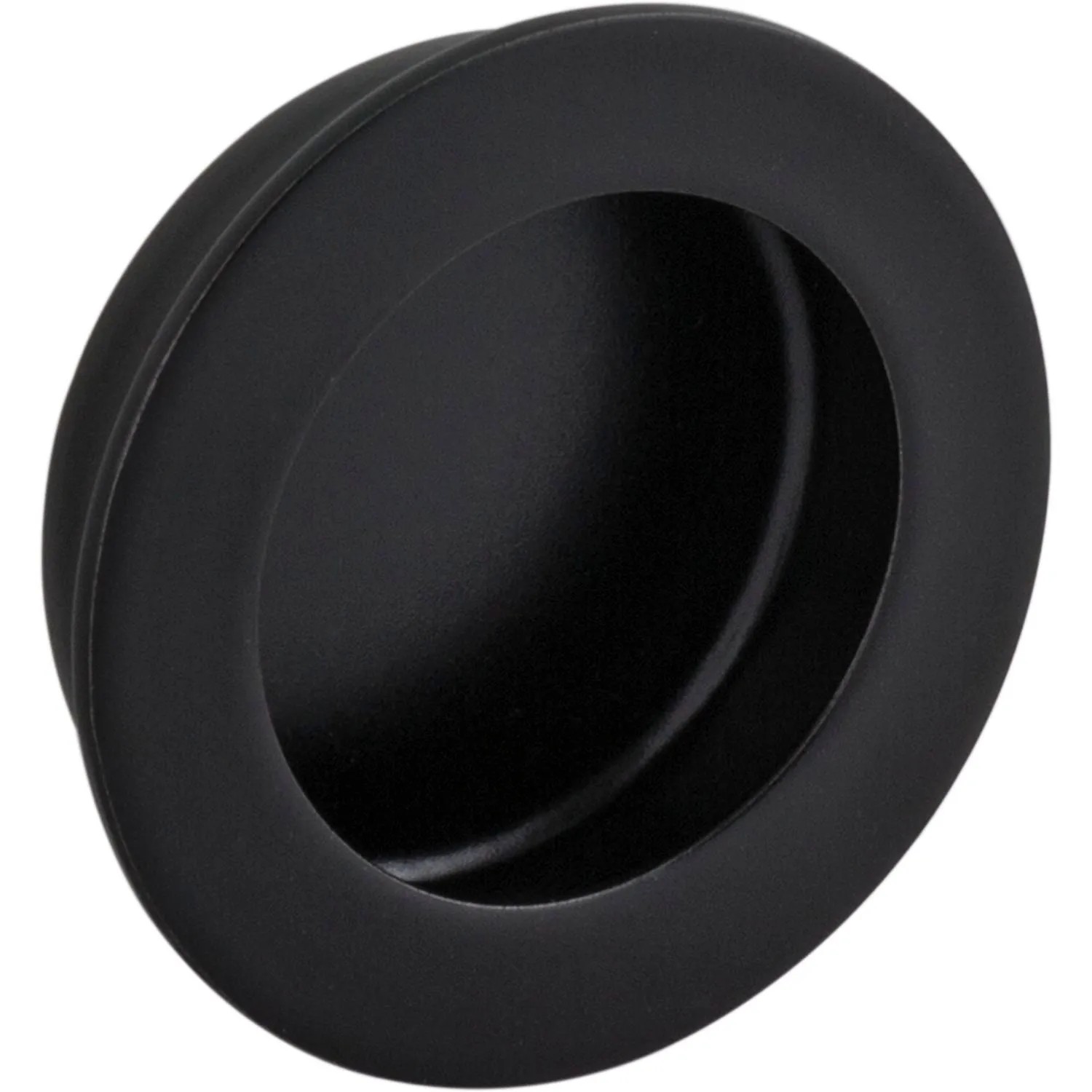 Alles im Griff Muschelgriff Forrada Ø 40 mm Einlass Ø 35 mm Edelstahl Schwarz Matt