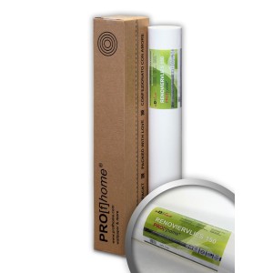Rolle PROFHOME Malervlies 150g, Renoviervlies, überstreichbare Vliestapete, Weiß.