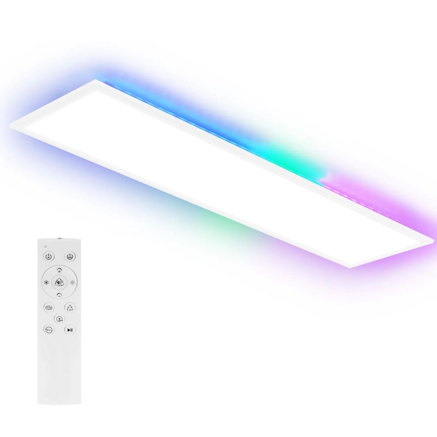 NETTLIFE LED Deckenleuchte aus Metall L30Weiß-3