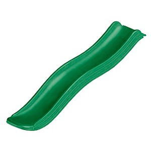 Grüne SwingKing Rutsche, 1,75 m lang, für Spielturm oder Schaukel.