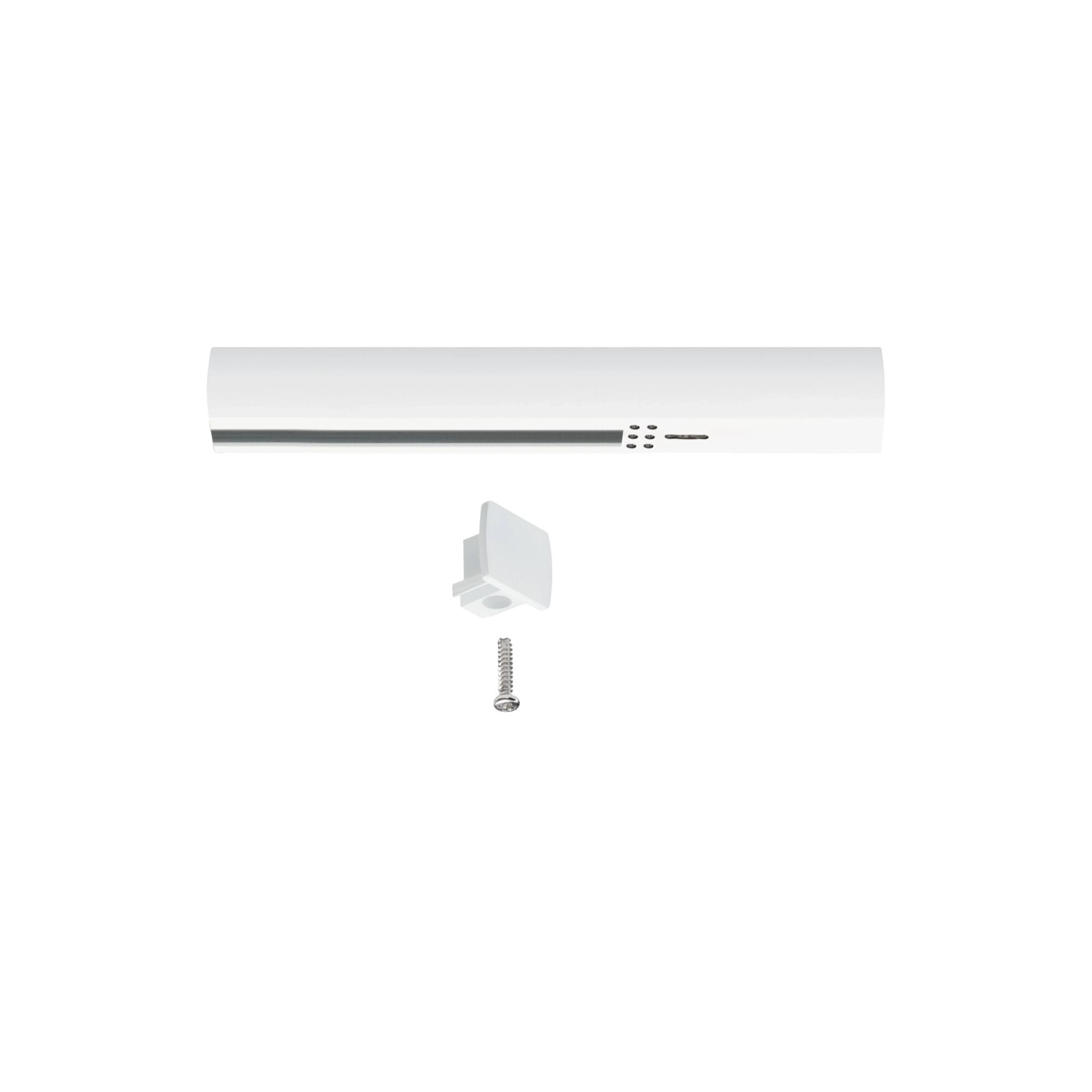 Paulmann Einspeisung-Ende URail 16,1 cm x 1,8 cm Signalweiß