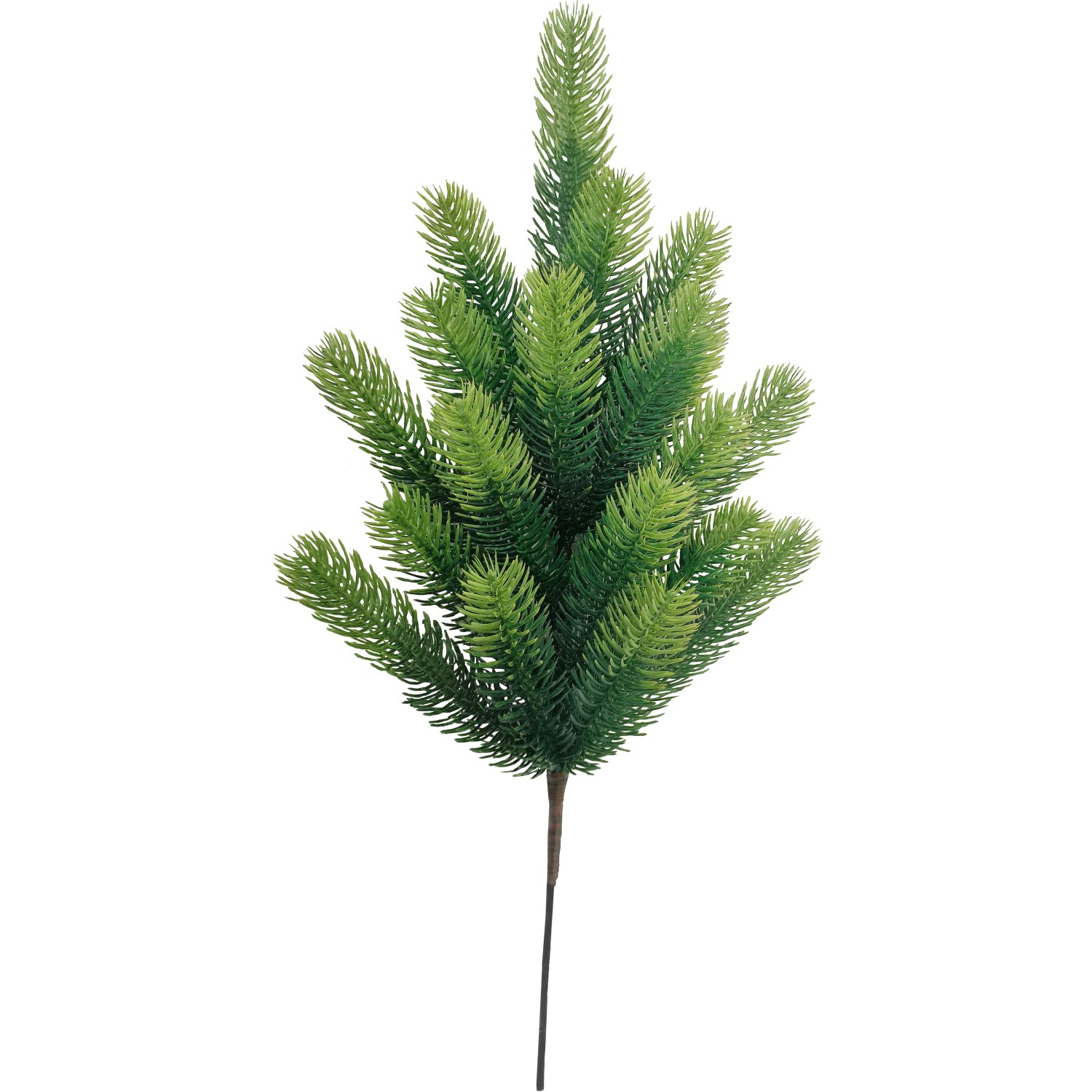 Kunsttannenzweig Nagano 52,5 cm Grün Innen günstig online kaufen
