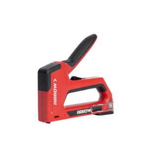 Roter Arrow Handtacker T501 für Klammern und Nägel.