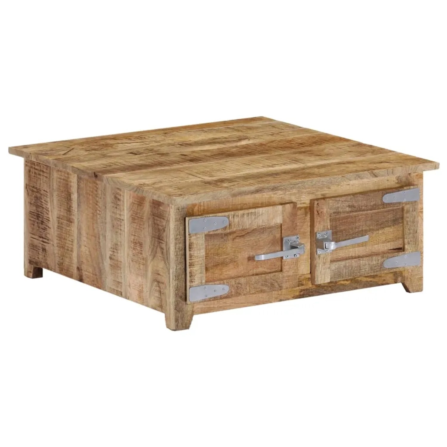 vidaXL Couchtisch 70x70x30 cm Massivholz Mango 247693