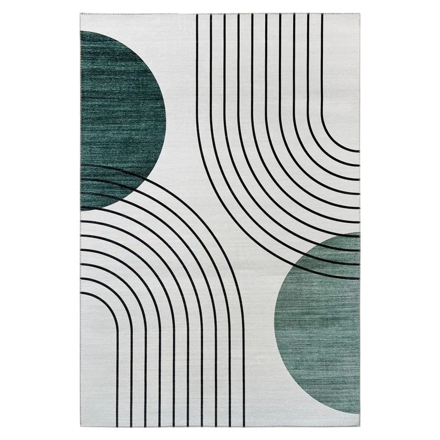 Vercai Rugs Teppich Fenix Linien Grün 160 X 230 Cm