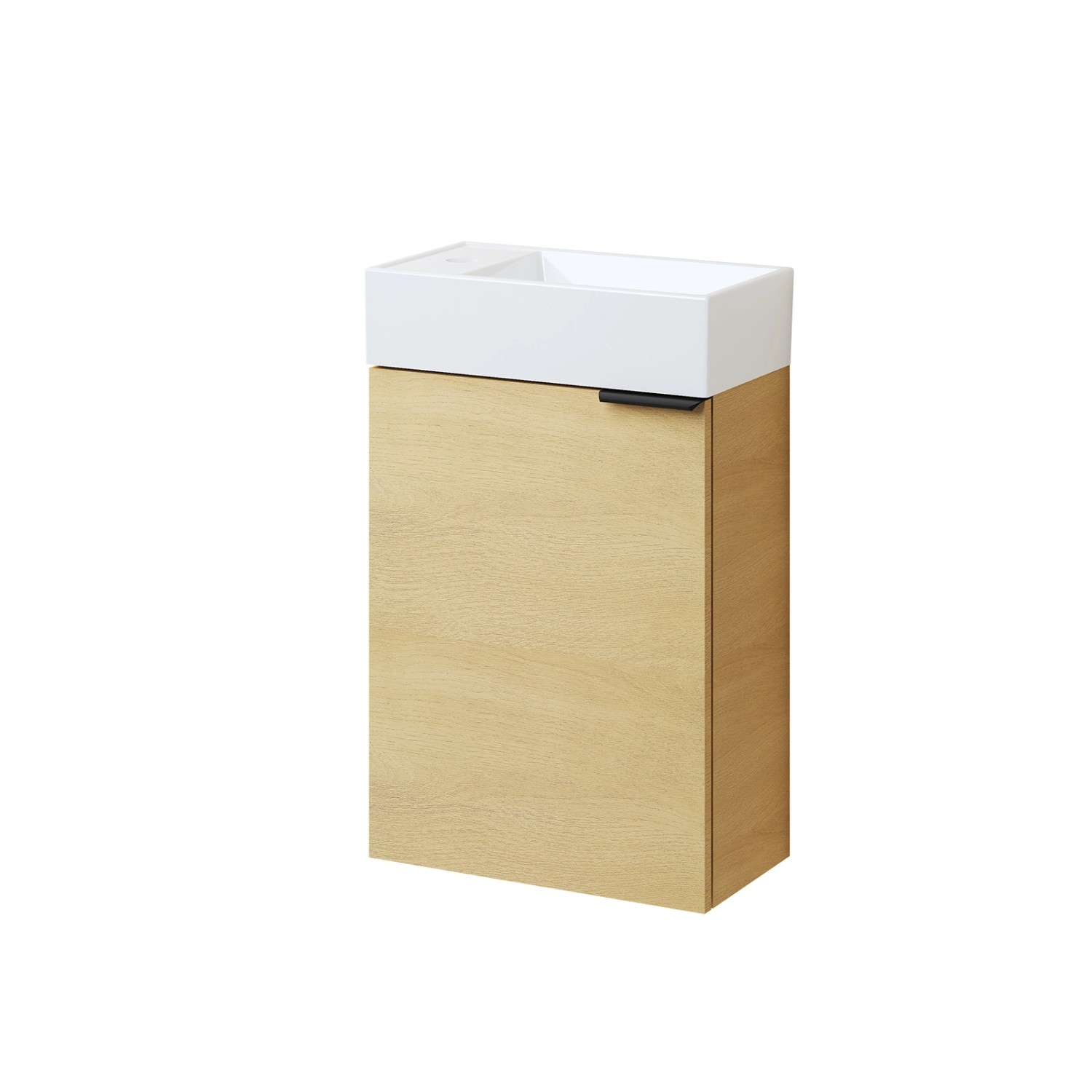 Emke Waschbeckenunterschränke mit Keramikbecken Badezimmerschrank 41,7 × 24 günstig online kaufen