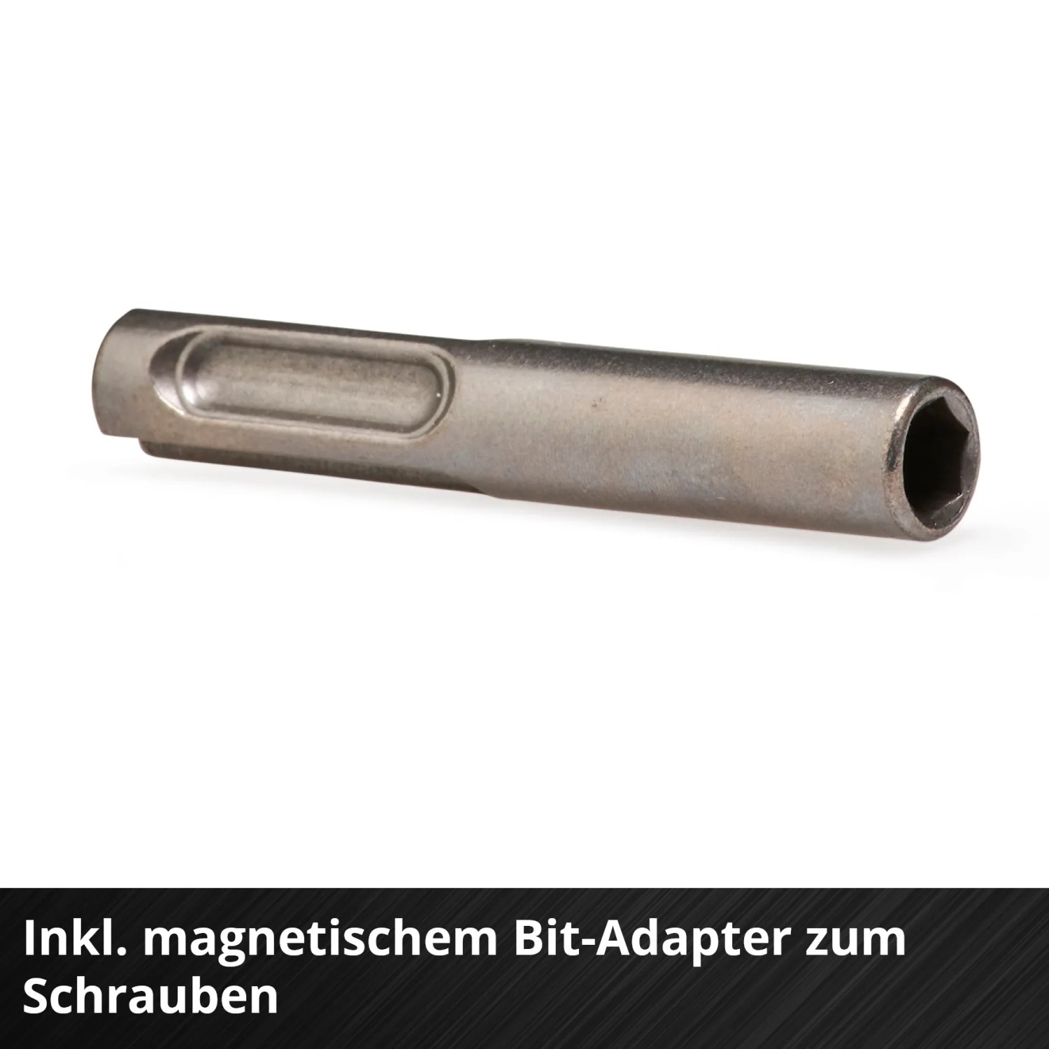 Magnetischer Bit-Adapter für Einhell Akku-Bohrhammer TE-HD 18/12 Li-Solo.