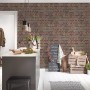 A.S. Création Vliestapete Trendwall Ziegelstein in Rot-Braun für eine moderne Wandgestaltung.